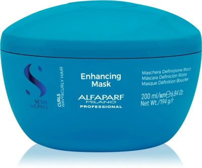 Alfaparf Semi di Lino Curls Enhancing hajpakolás Göndör hajra hajra, 200 ml