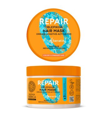 Natura Siberica Oblepikha Siberica helyreállító homoktövis hajmaszk, 300 ml