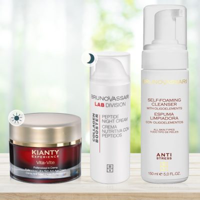 Gazdag tápláló és hidratáló csomag száraz, zsírhiányos érett bőrre