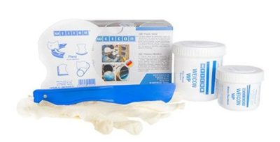 WEICON Kerámia WP - kétkomponensű KERÁMIA töltött kopásálló epoxi gyanta massza - 0,2 kg