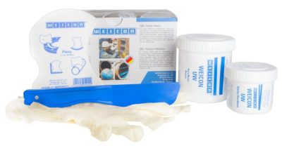 WEICON UW - kétkomponensű TITÁN töltött vízalatt is megkötő epoxi gyanta massza - 0,2 kg