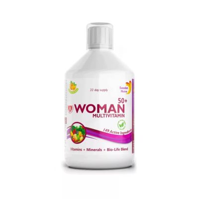 Swedish Nutra WOMAN 50+ folyékony multivitamin 50 feletti nőknek