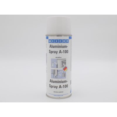 Weicon Alumínium apray A-100 400 ml - dörzsálló és hőálló +800°C-ig