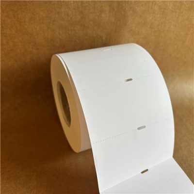Polccímke 80x40mm direkt THERMO kartoncímke 1000 db/40gy