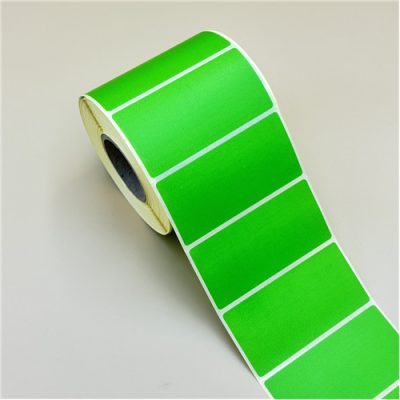 80x40mm direkt THERMO címke 1000 db/40gy - ZÖLD (P375)