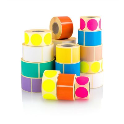 50x25mm termál transzfer címke 1000 db/40gy - KÉK