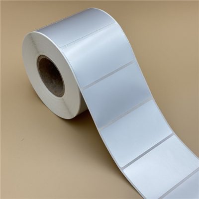 70x40mm PET Matt SILVER műanyag címke 1000 db/40gy