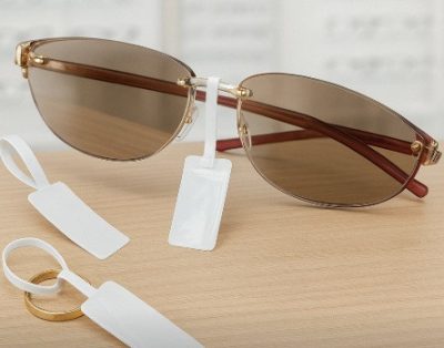 Ékszercímke 100x26mm műanyag 1000 db/40gy - szemüvegcímke