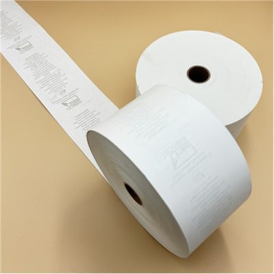 Hőpapír JEGYKIADÓBA 80/150/25mm (285 méter) 55gr - NYOMOTT folyamatos thermo blokkszalag