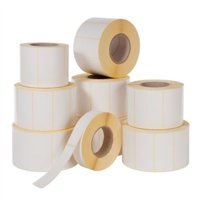 43x38mm termál transzfer címke 1000 db/40gy - visszaszedhető