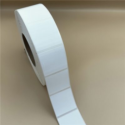 50x50mm PE Matt White műanyag címke 2500 db/76gy