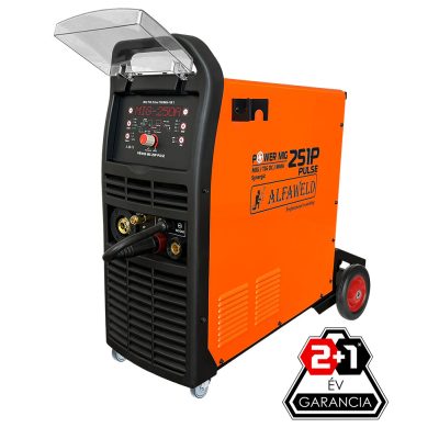 ALFAWELD POWER MIG-251P 250A/230V MIG-TIG DC Pulse-MMA Synergic inverteres hegesztőgép