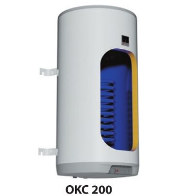 200 literes fali tároló 1 hőcserélő 0,68m2 + 2,2 kW fűtőbetét. 5 év garancia. Használati melegvíz indirekt tároló, bojler napkollektor számára is