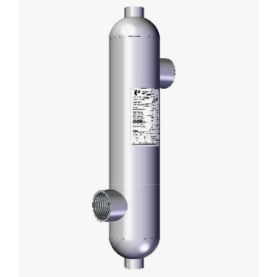 Medence hőcserélő 53 kW Jellemzőjük a nagy térfogatáram, azaz nagyobbak a cső keresztmetszetek, mint a fűtési hőcserélőnél