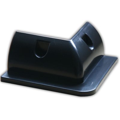 Napelem tartó műanyag sarok 4 darabos készlet fekete