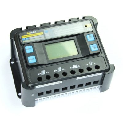 12V 24V 50A Napelem töltésszabályzó vezérlés automata feszültség felismerés LCD kijelző