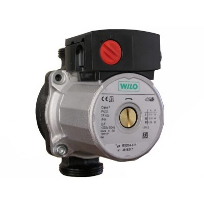 Keringető szivattyú Wilo RS 25/6 180 mm 1 1/2" napkollektor rendszerek kedvelt keringtető szivattyúja 6/4"