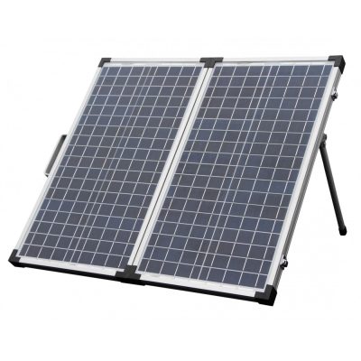 Hordozható napelem táska 12V 60W polikristályos mobil napelem koffer