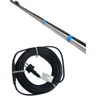 Fűtőkábel, csőfűtés, vízvezeték fűtőszalag 49 méter 17 W/m