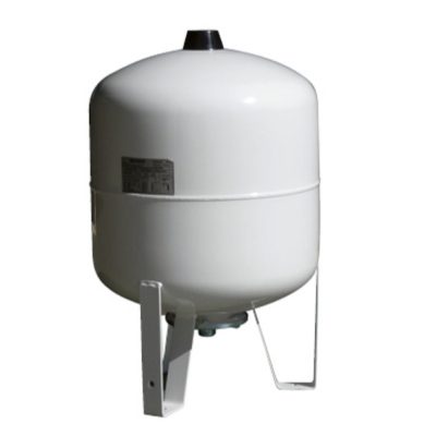 Napkollektor szolár álló Cordivari tágulási tartály 50 liter kifejezetten napkollektoros rendszerhez, EPDM membránnal fagyálló glikol ellenálló, lábon álló kivitel ivóvízhez is -10°C +99°C