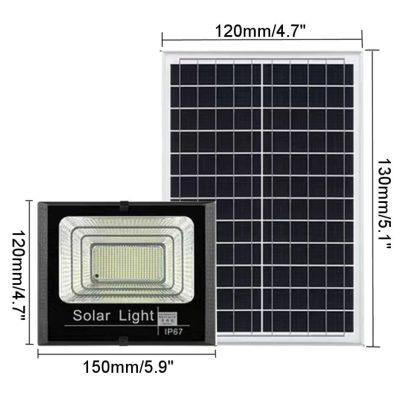 Napelemes fali lámpa 12V 6W napelem oszlopra is szerelhető 44 SMD LED beépített akkumulátorral