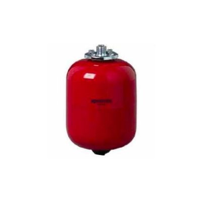 Fűtési rendszer tágulási tartály 35 liter, EPDM gumi membránnal piros színben