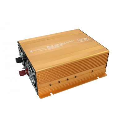 Inverter 24V 2000W feszültség átalakító 392x222x100 mm Power USB 2,1A tiszta szinuszhullámú feszültség transzformátor