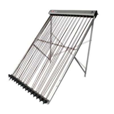 U-csöves napkollektor fejegysége és tartókerete