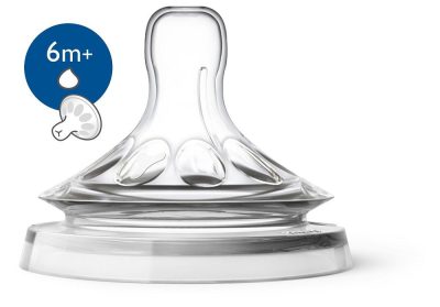 Philips Avent y vágású etetőcumi Natural 6 hó+