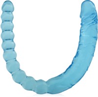 KÉTOLDALU 45 CM HÍMVESSZŐ DILDÓ + ANÁLIS SZONDA DUPLA PENETRÁCIÓHOZ 