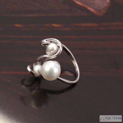 Gyűrű Gold Filled White - Sara 55