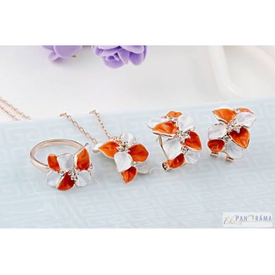  Gold plated szett - ausztrál kristállyal