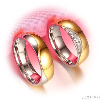 Nemesacél női karika gyűrű Zadar 