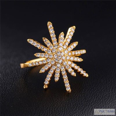  18K Gold Filled gyűrű - Star