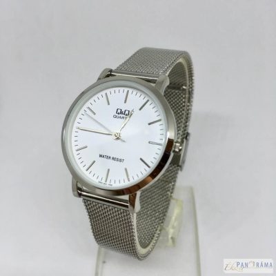 Ékszeróra ezüst fém szíjjal - Q&Q