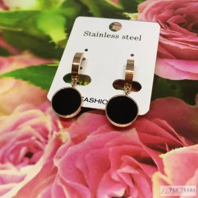 Nemesacél fülbevaló - Polina