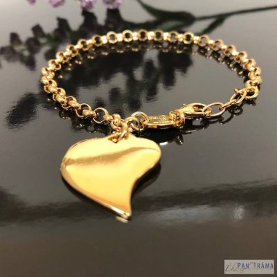 Protek antiallergén karkötő- szívvel