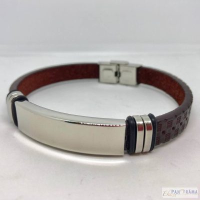 Acél férfi karkötő - Hunor