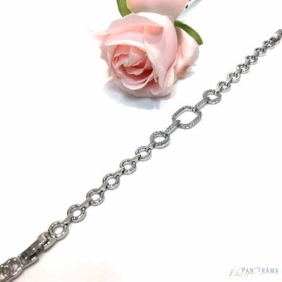 White Gold Filled Karkötő - Lydia