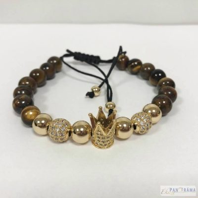 Ásvány Karkötő - Fatoumata fekete