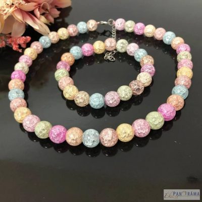 Roppantott Gyöngy Nyaklánc - Kenza 10