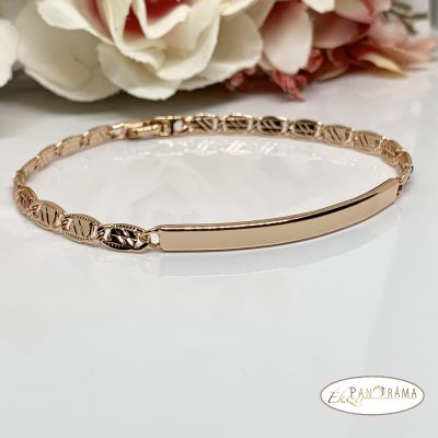 18K Gold Filled karkötő - unisex