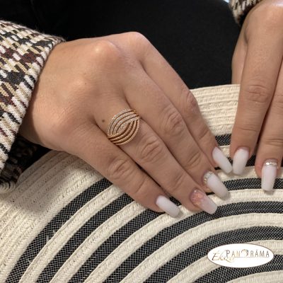 18 K Gold Filled gyűrű - Helen