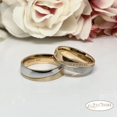 Nemesacél női karikagyűrű - Paris