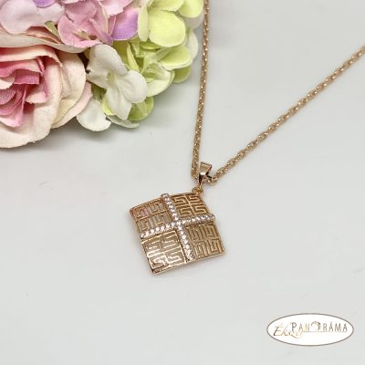 18K Gold filled medálos nyaklánc - Noja