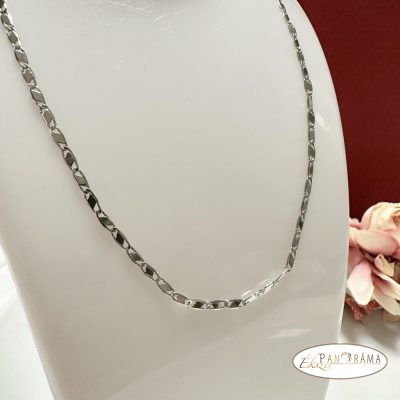  White Gold Filled antiallergén nyaklánc - Leah