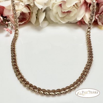 18K Gold Filled,antiallergén nyaklánc - Larina 50