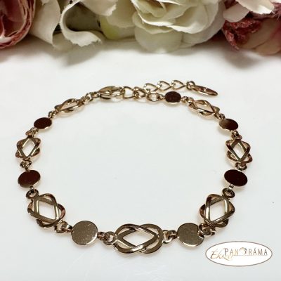 18K Gold Filled, antiallergén karkötő - Noryna