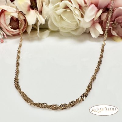 Antiallergén, 18K Gold filled nyaklánc - Larissa 45/3