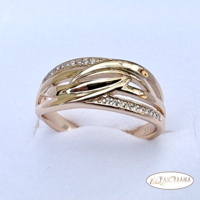 18 K Gold Filled gyűrű - Maya